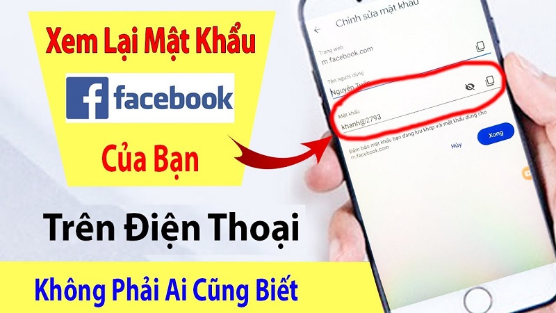 Cách để biết mật khẩu Facebook của mình trên điện thoại và máy tính