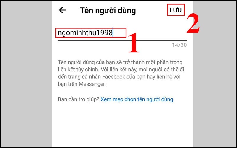 Nhấn nút Lưu