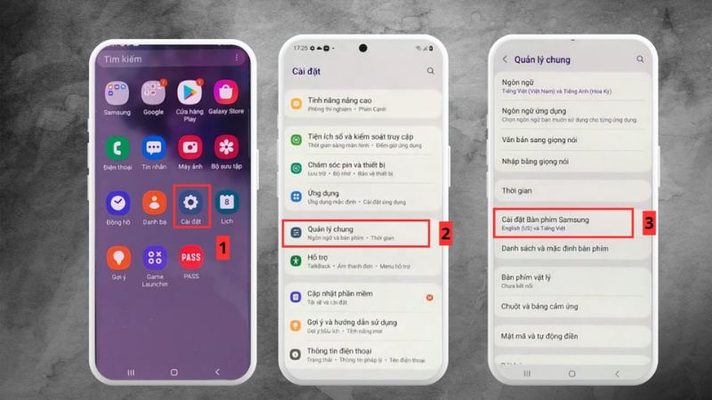 Cách đổi nền bàn phím Samsung chi tiết