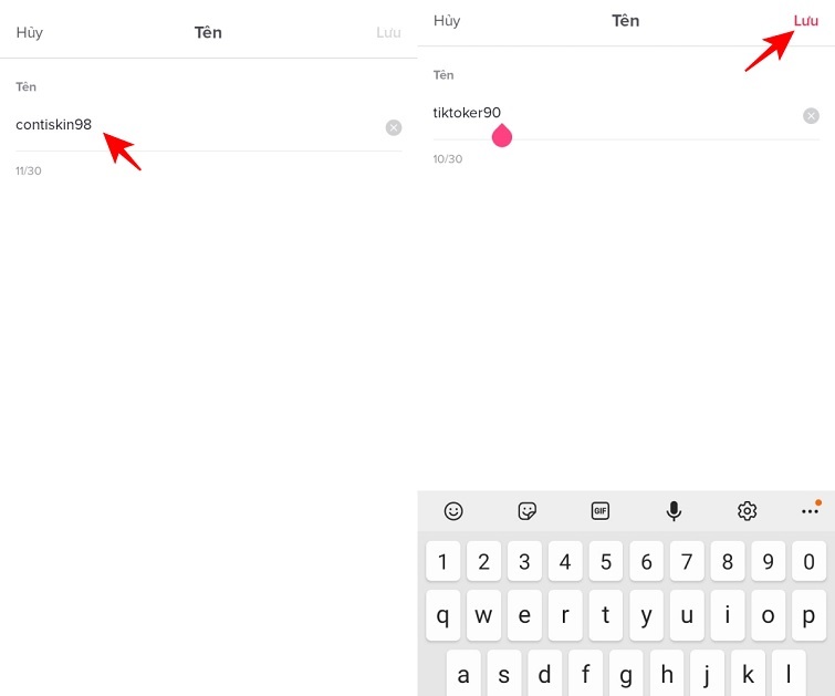 Tại cửa sổ mới hiển thị trên màn hình, bạn nhập tên muốn đổi vào.