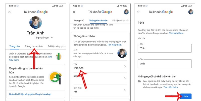 Cuối cùng bạn chỉ cần nhấn nút “Lưu” để kết thúc.