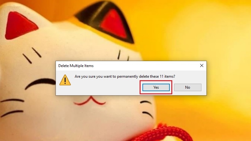 Cách dọn thùng rác máy tính Windows để giải phóng ổ C bước 3