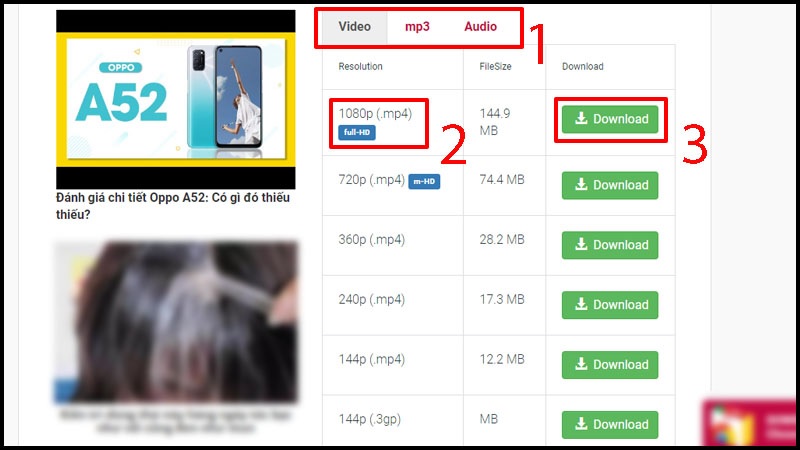 Hướng dẫn tải video YouTube chất lượng cao bằng Y2Mate Hướng dẫn tải video YouTube chất lượng cao bằng Y2Mate
