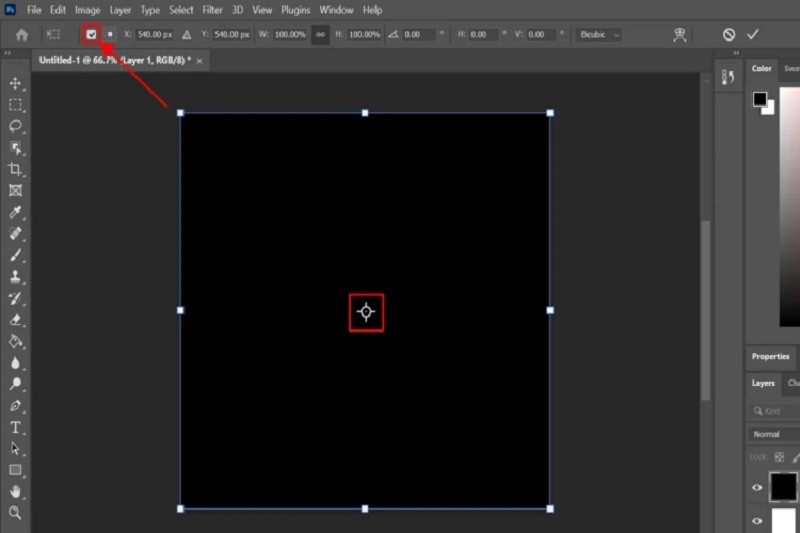 Nhấn tổ hợp phím Ctrl + T