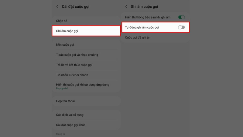 Cách ghi âm cuộc gọi Samsung tự động dễ dàng
