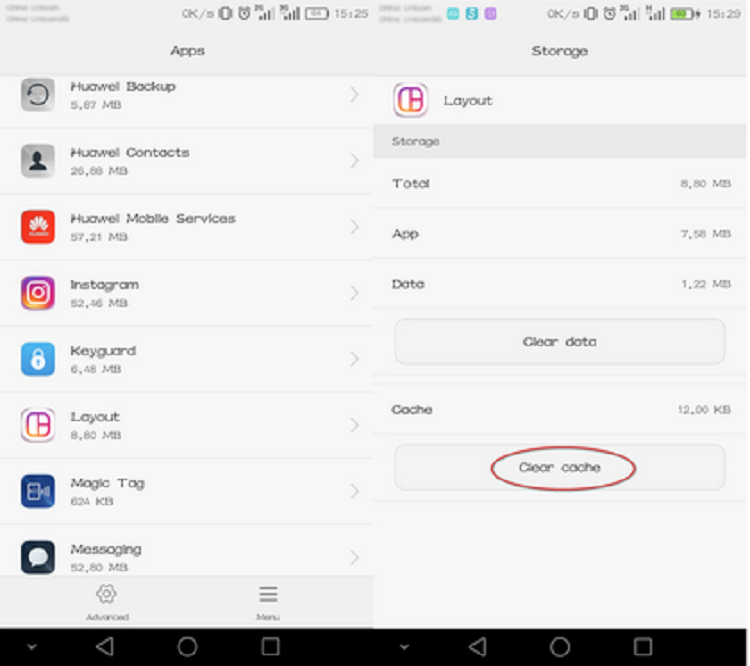 Cách giải phóng dung lượng Huawei
