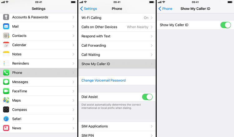 Cách giấu số điện thoại khi gọi trên iPhone
