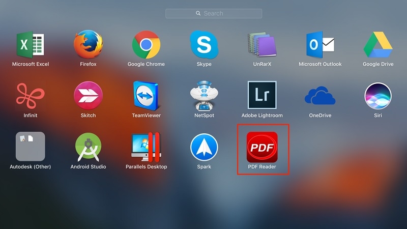 Launchpad với icon rung và dấu X hiện ra Launchpad với icon rung và dấu X hiện ra