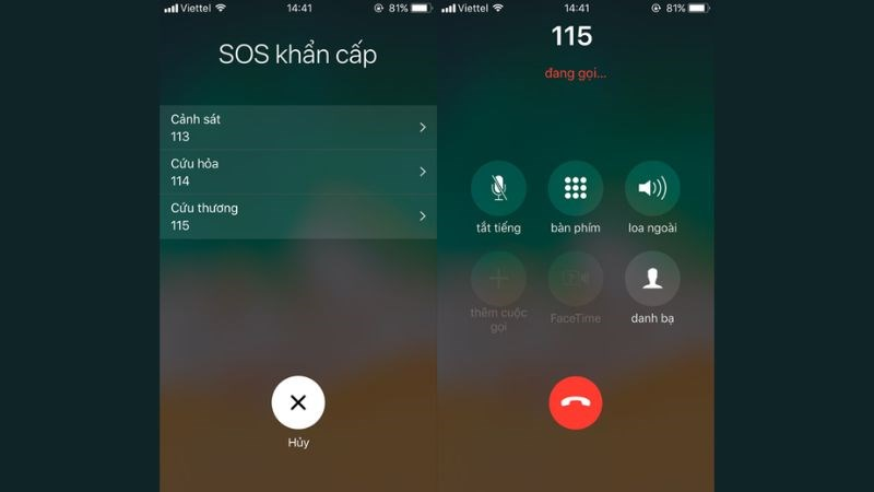 Cách Gọi Khẩn Cấp Đúng Trên iPhone dễ dàng