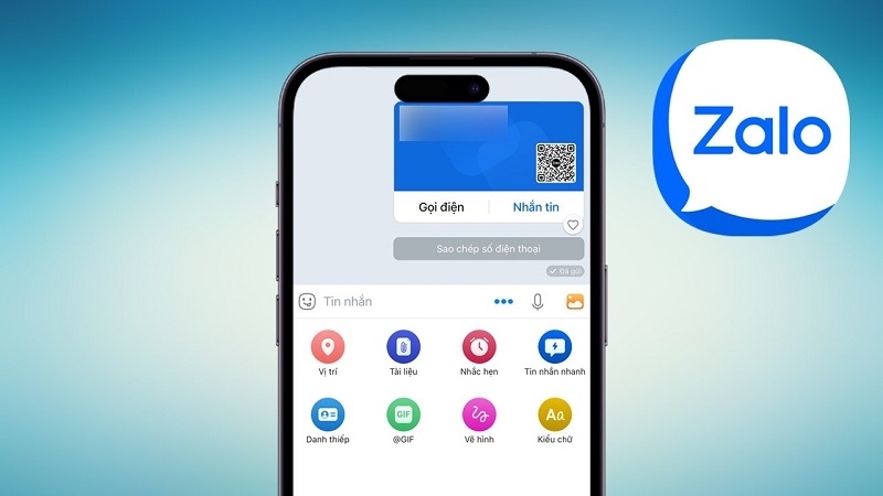 Cách gửi danh thiếp Zalo trên điện thoại và máy tính