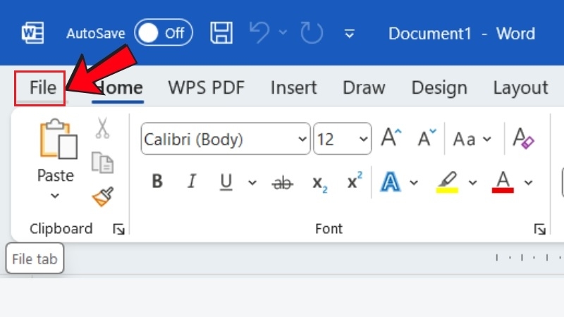 Mở file cần in
