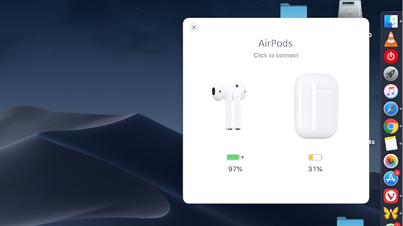 Kết nối AirPods với MacBook qua mục Bluetooth trong System Settings bước 4 Kết nối AirPods với MacBook qua mục Bluetooth trong System Settings bước 4