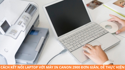 Hướng dẫn kết nối máy in Canon 2900 với laptop đơn giản, không lỗi