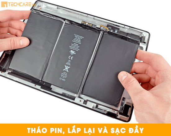 Cách khắc phục Ipad hay tắt nguồn