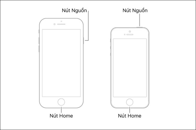 TRÊN IPHONE 5, IPHONE 6, IPHONE SE