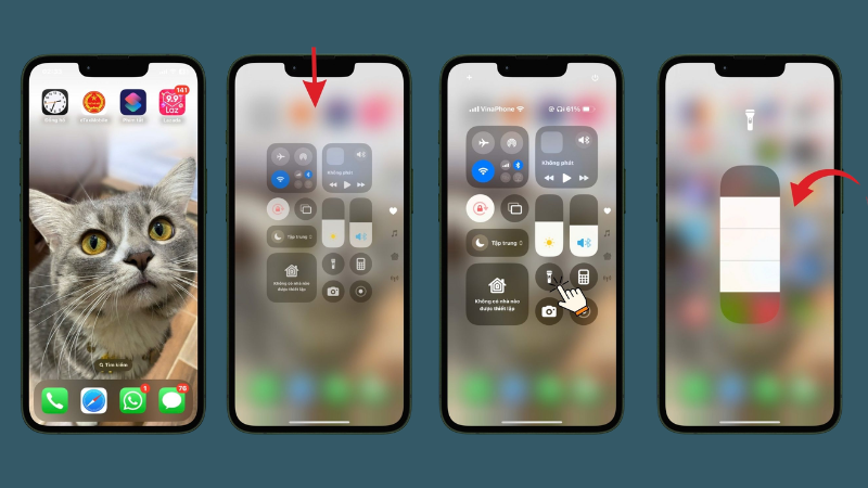 Cách khắc phục lỗi đèn pin iPhone không sáng