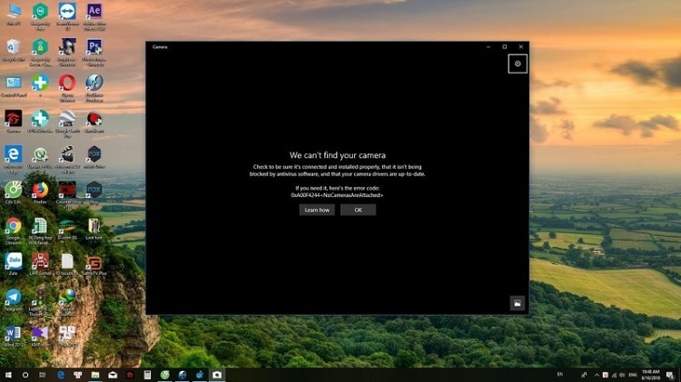 Nguyên nhân dẫn đến lỗi không mở được camera laptop