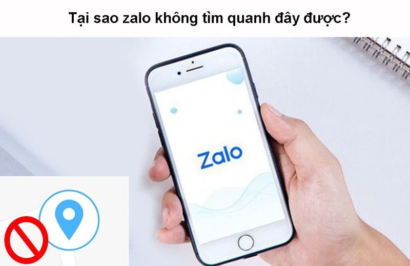 Lý do Zalo không tìm quanh đây được là gì?