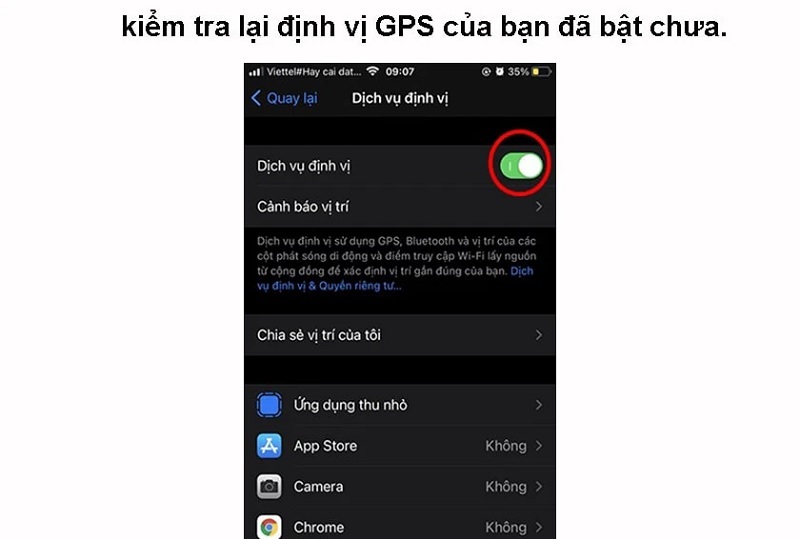 Kiểm tra kết nối mạng trên điện thoại