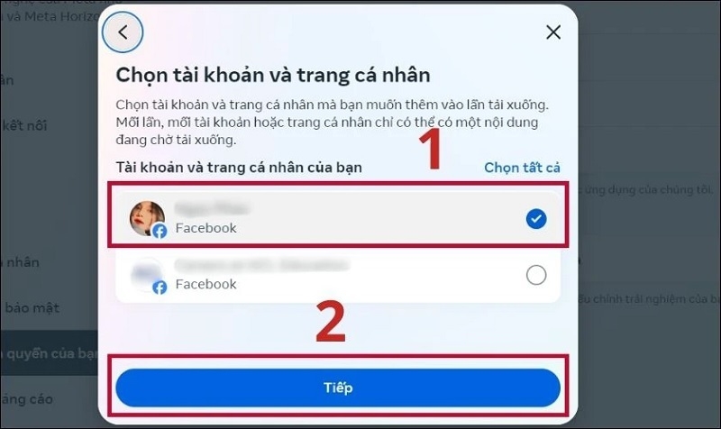 Chọn Tiếp