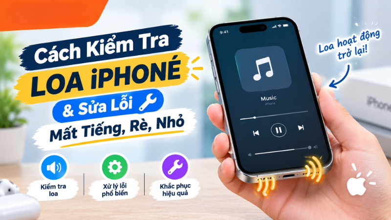 Cách Kiểm Tra Loa iPhone