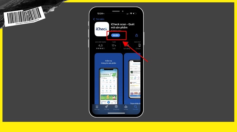 Tải ứng dụng iCheck Scan