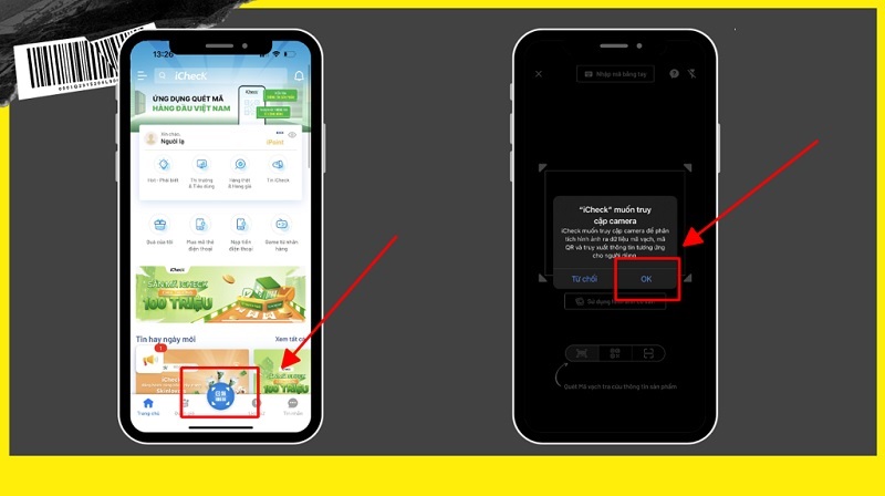 Tải và cài đặt ứng dụng iCheck Scan