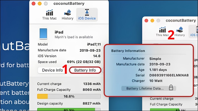 Kiểm tra iPad đời cũ bằng máy tính bước 4