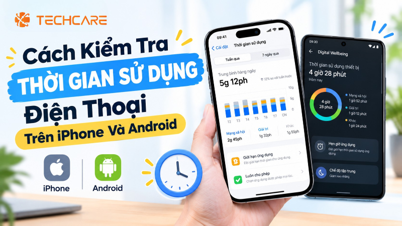 Cách Kiểm Tra Thời Gian Sử Dụng Điện Thoại