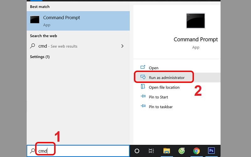 Cách kiểm tra tốc độ Wifi trên laptop bằng Command Prompt