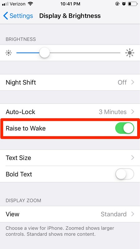 Cách lắc để sáng màn hình iphone 6