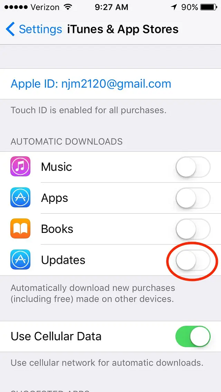 Làm trống và sạch bộ nhớ cache của Safari