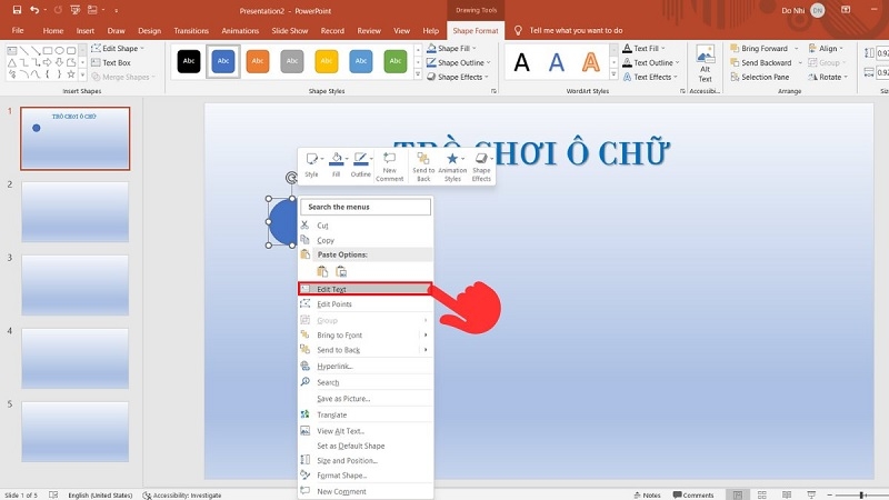 Các hình tròn đánh số thứ tự câu hỏi bước 2 Các hình tròn đánh số thứ tự câu hỏi bước 2