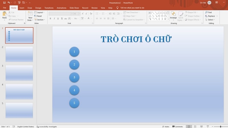 Các hình tròn đánh số thứ tự câu hỏi bước 3 Các hình tròn đánh số thứ tự câu hỏi bước 3