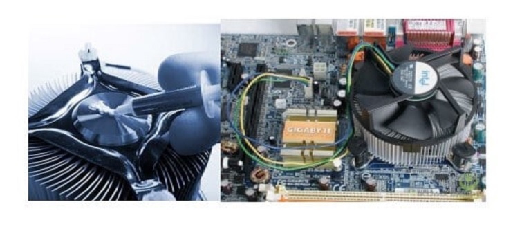 Lắp quạt tản nhiệt cho CPU