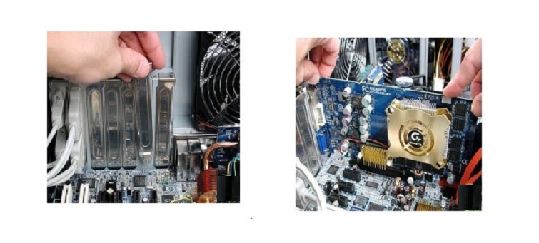 Lắp đặt card mở rộng