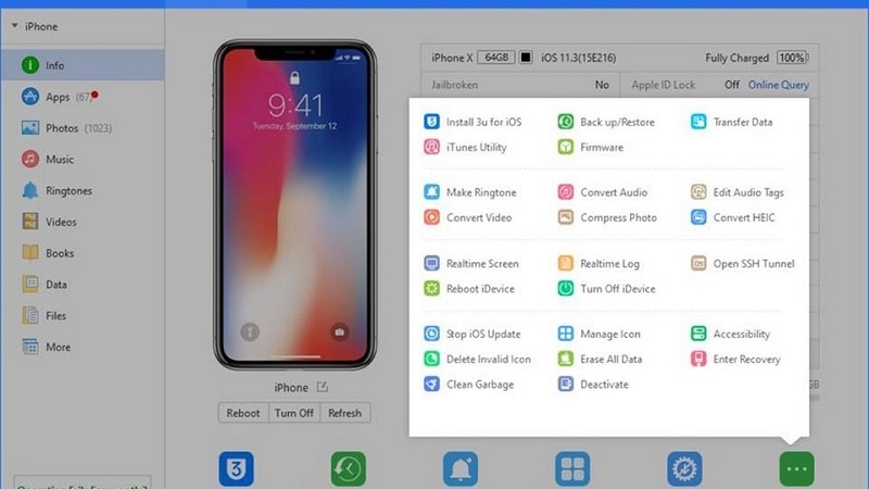 Cách lấy lại nhật ký cuộc gọi đã xóa trên iPhone bằng 3uTools