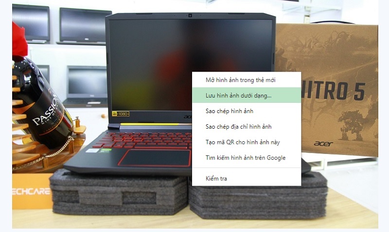 Cách tải ảnh về máy tính trên trình duyệt Cốc Cốc