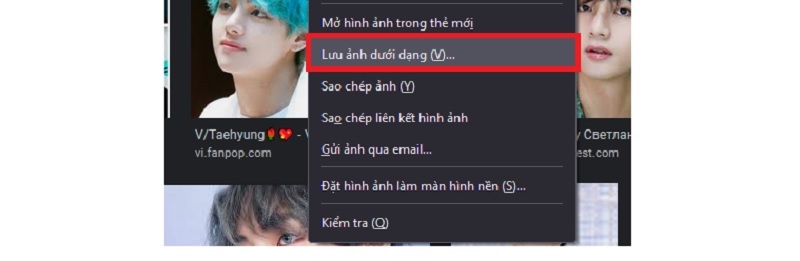 Cách lưu ảnh trên máy tính ở trình duyệt Mozilla Firefox