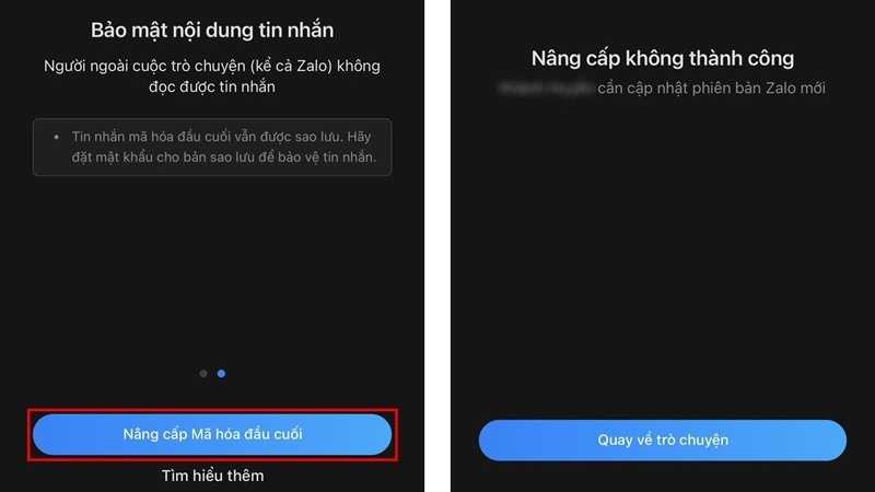 Cách mã hóa tin nhắn Zalo Cách mã hóa tin nhắn Zalo
