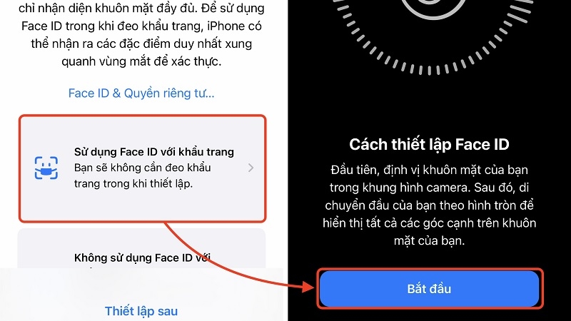 Các mẹo mở khóa Face ID khi đeo khẩu trang Các mẹo mở khóa Face ID khi đeo khẩu trang
