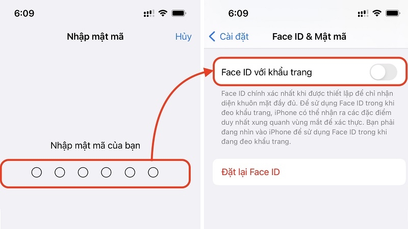 Các mẹo mở khóa Face ID khi đeo khẩu trang Các mẹo mở khóa Face ID khi đeo khẩu trang