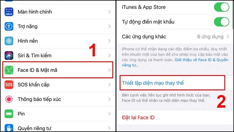 Các mẹo mở khóa Face ID khi đeo khẩu trang Các mẹo mở khóa Face ID khi đeo khẩu trang