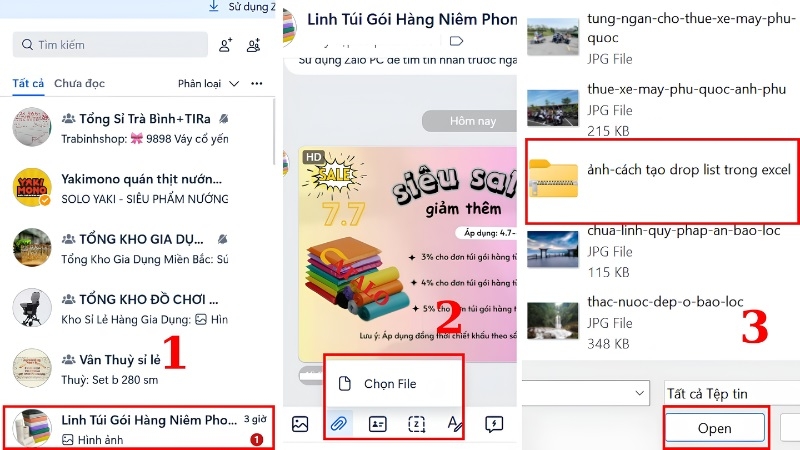 Cách chia sẻ file đã nén qua Zalo Cách chia sẻ file đã nén qua Zalo