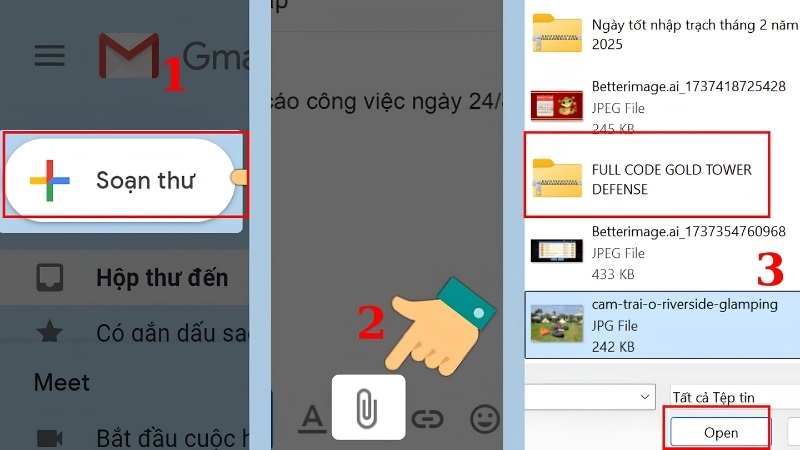 Cách chia sẻ file đã nén qua Gmail Cách chia sẻ file đã nén qua Gmail