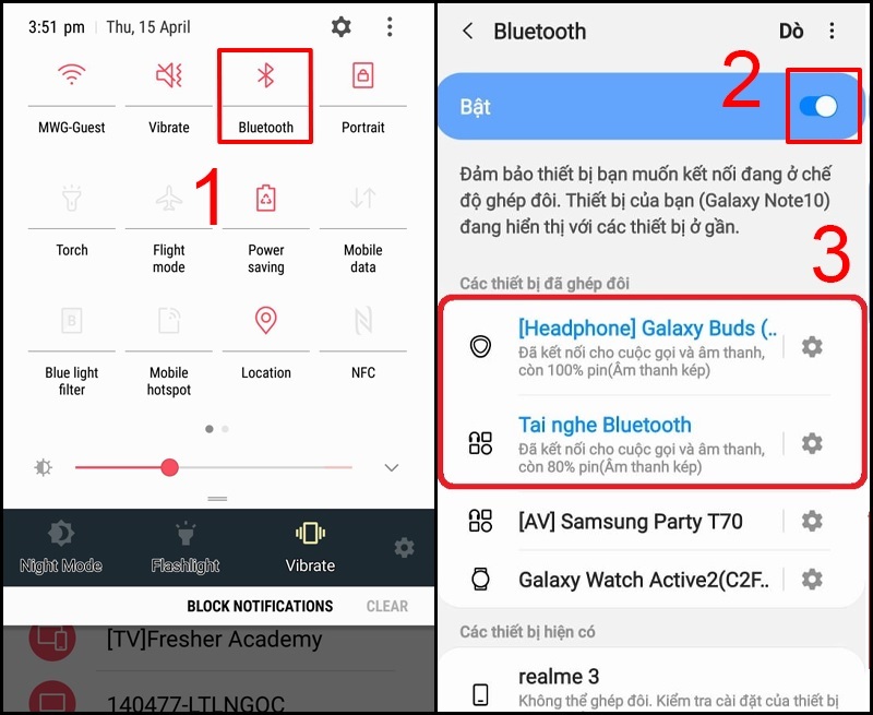 Hướng dẫn cách kết nối 2 thiết bị Bluetooth