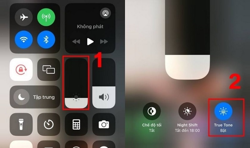 Điều chỉnh độ sáng màn hình điện thoại