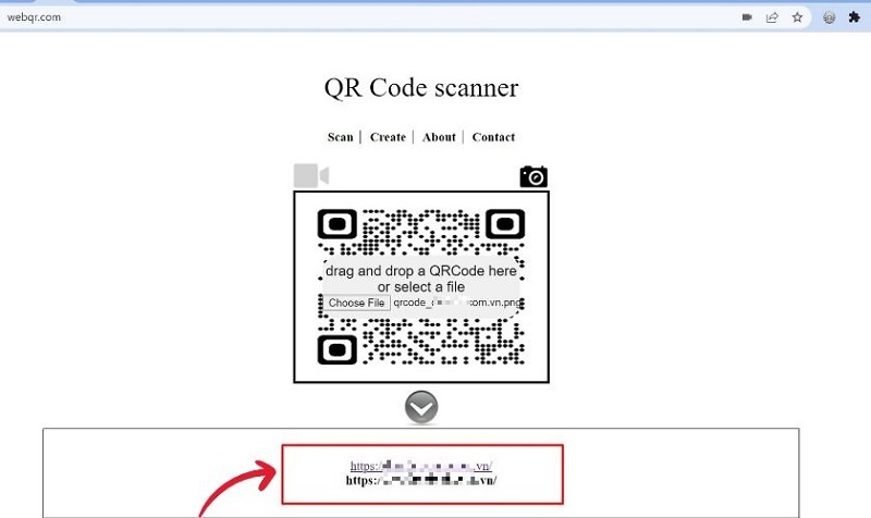 Kết quả sẽ được hiển thị