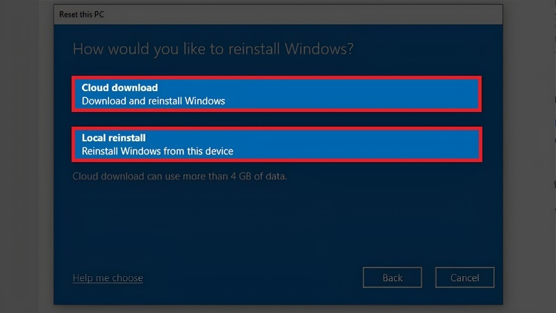 Cách reset máy tính Win 10/11 bằng tính năng Recovery Cách reset máy tính Win 10/11 bằng tính năng Recovery
