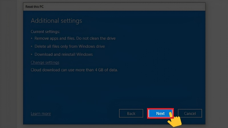 Cách reset máy tính Win 10/11 bằng tính năng Recovery Cách reset máy tính Win 10/11 bằng tính năng Recovery
